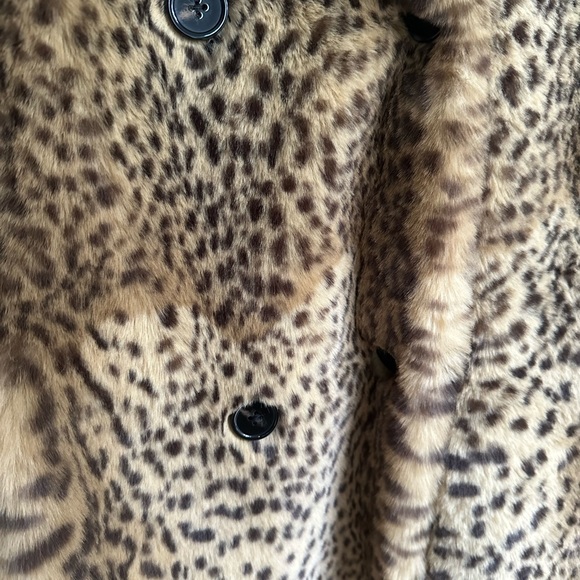 ✖️SOLD✖️ THE KOOPLES NWT Cheetah Animal Print Faux Fur Coat SOFTEST COAT EVER - Picture 7 of 16
